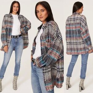 IRO Rosal Tweed Shirt size XXS/32